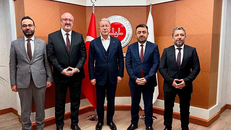 Hulusi Akar'dan Kayseri İl Müftülüğüne ziyaret