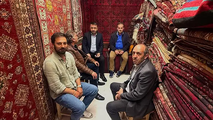 İl Müftüsü Ayvaz'dan kapalı Çarşı esnafına Bayram ziyareti