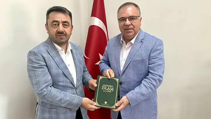İl Müftüsü Ayvaz'dan Vali Yardımcısı Türköz'e hayırlı olsun ziyareti