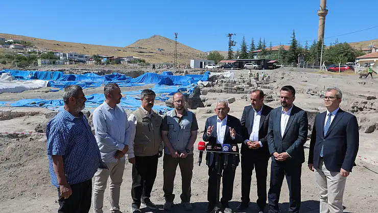 İncesu'da tarihi mozaikler gün yüzünde