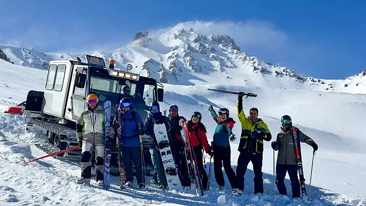 İngiliz acenteden Erciyes'te inceleme
