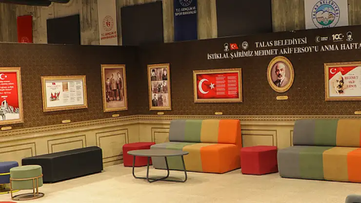 İSTİKLAL ŞAİRİ'NİN SERGİSİ