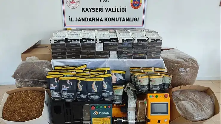 Jandarma 79 Bin 600 adet makaron ele geçirdi
