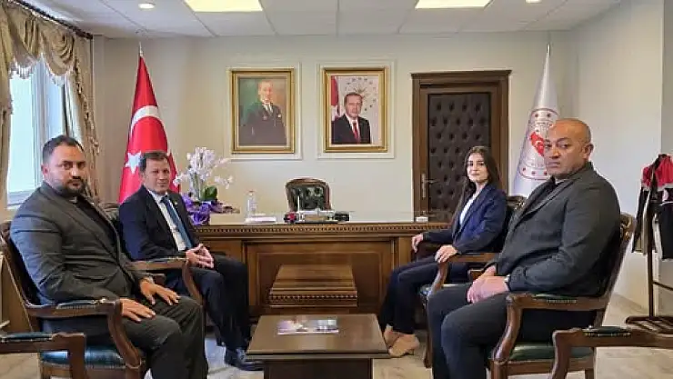 Kabakcı'dan kaymakam Yılmaz'a ziyaret