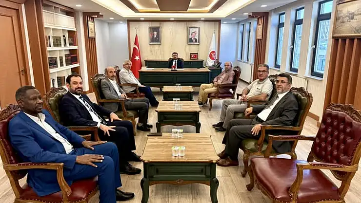 Kafkasya Derneği'nden Müftü Ayvaz'a ziyaret