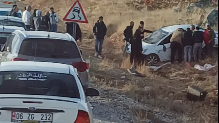 Kahramanmaraş Göksun'da trafik kazası