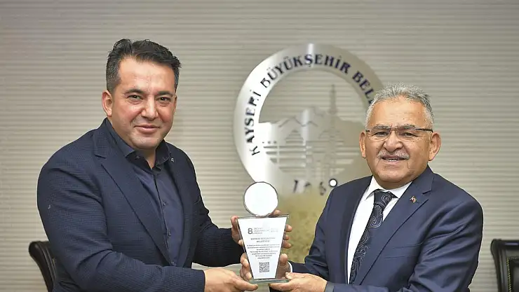 KALDER'DEN 'TEŞEKKÜR' PLAKETİ