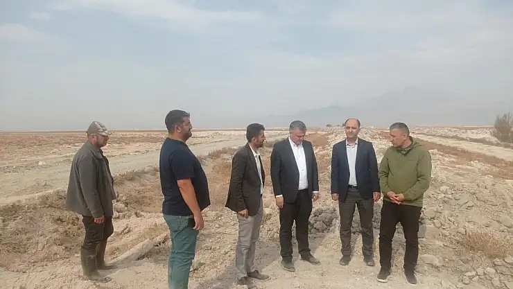 Karacaviran'da köprü çalışması başladı