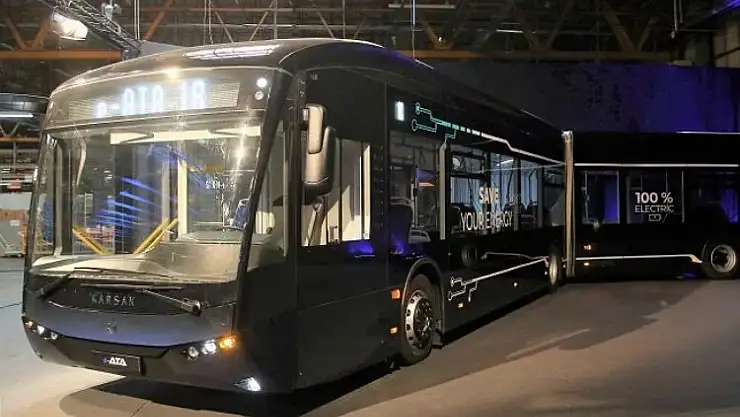 Karsan'dan 'Çizme'ye elektrikli otobüs