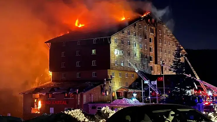 Kartalkaya otel yangınına ilişkin iddianame kabul edildi