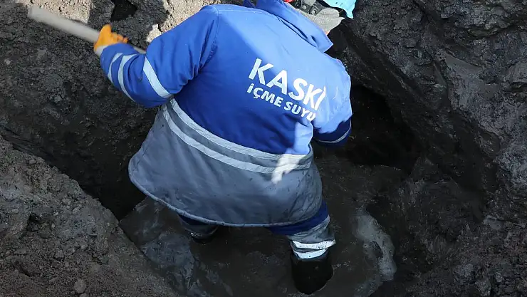 KASKİ 3 MİLYON LİRALIK SU KAYIP KAÇAĞINI ÖNLEDİ