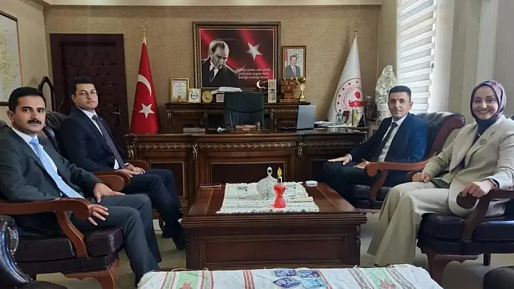 Kaymakam Karaselvi'ye hayırlı olsun ziyareti