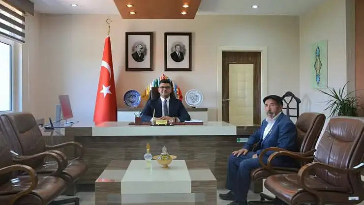 Kaymakam Öztoprak'a Gaziden hayırlı olsun ziyareti