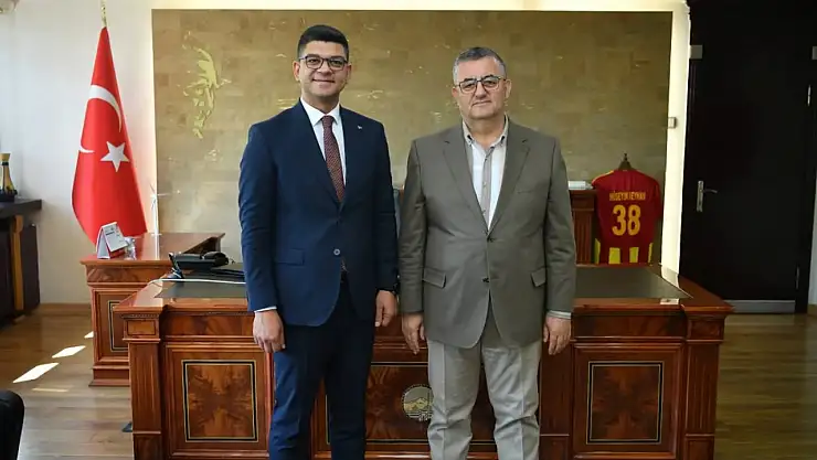 Kaymakam Öztoprak'tan Büyükşehir'e ziyaret