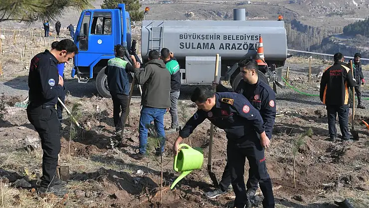 Kayseri 11.11'de 5 Bin Fidan İle Geleceğe Nefes Oldu