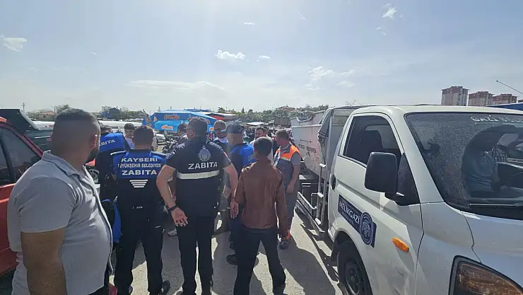 Kayseri Büyükşehir'den Bitpazarına sıkı denetim