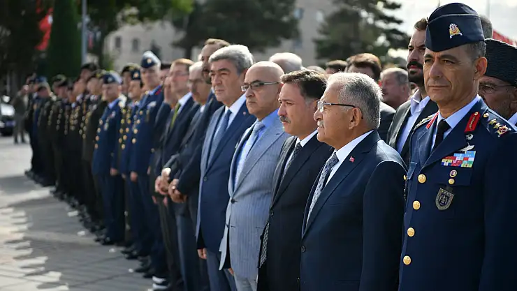 Kayseri'de 19 Eylül Gaziler günü anıldı