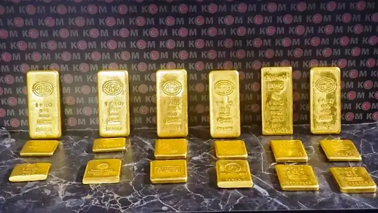 Kayseri'de 27 Kilo Kaçak Altın ele geçirildi