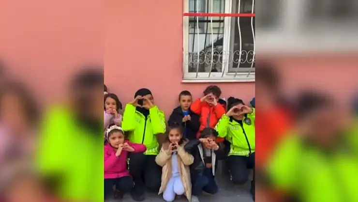 Kayseri'de 7 okulda bin 175 öğrenciye temel trafik eğitimi verildi