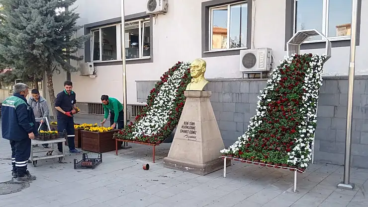 Kayseri'de bahar peyzajı çalışmaları başladı