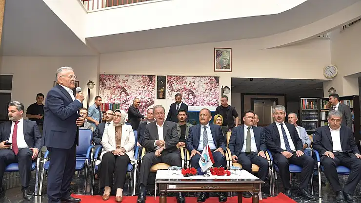 Kayseri de bayramlaşma programı