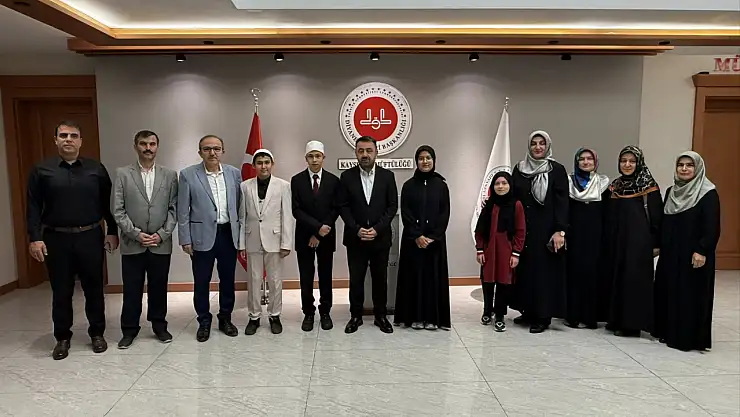 Kayseri'de hafızlık yarışması heyecanı