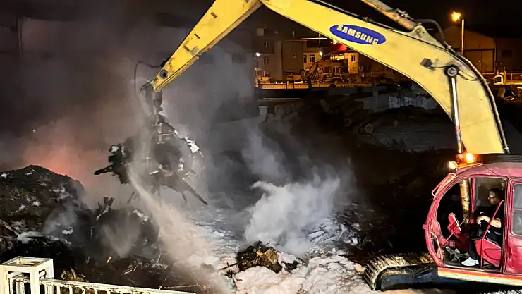 Kayseri'de Orman Ürünleri İşletmesinde Patlama: İtfaiyeden hızlı müdahale