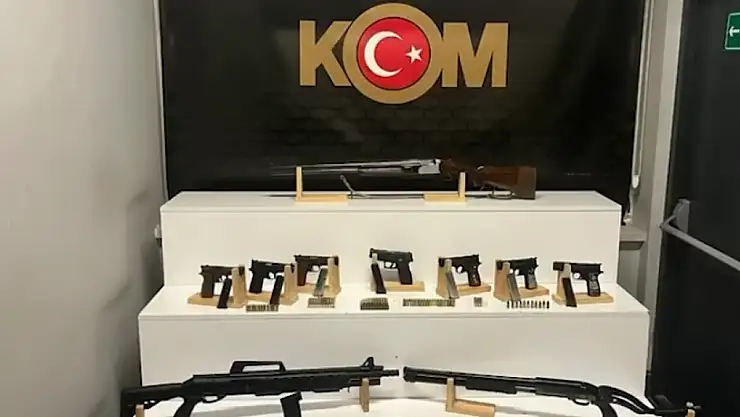 Kayseri'de silah ticareti operasyonu