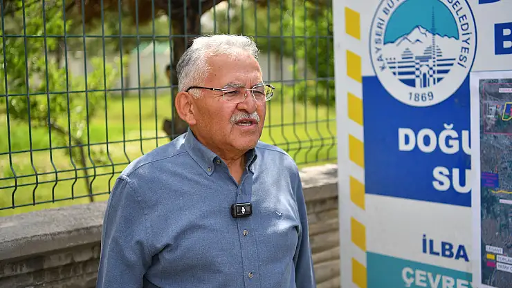 Kayseri'de su projesi 5 ayda tamamlanıyor