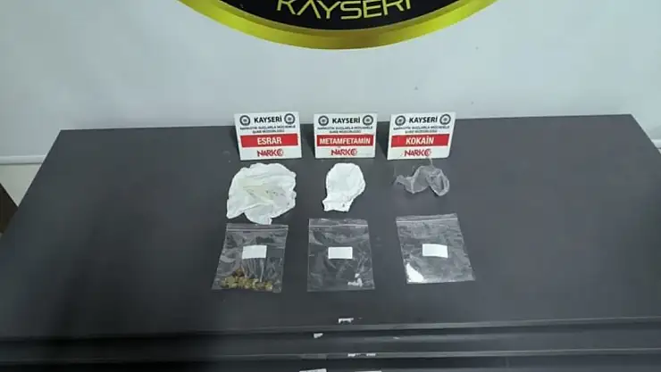 Kayseri de uyuşturucu operasyonu