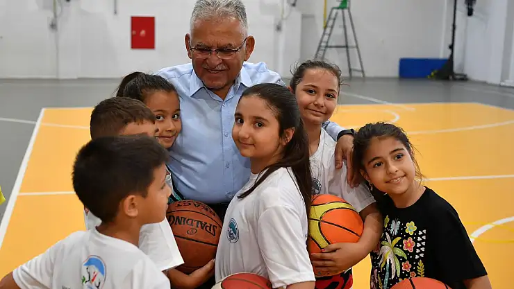 Kayseri'de yaz spor okulları başladı