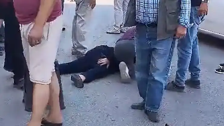 Kayseri'de yolun karşısına geçmeye çalışan kadına otomobil çarptı