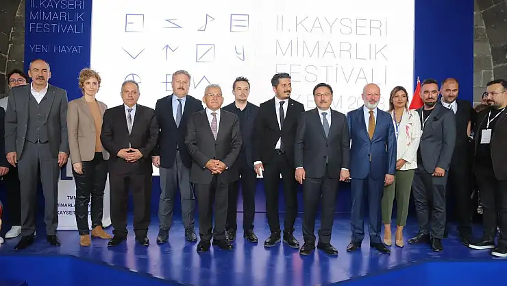 Kayseri Mimarlık Festivali 'Yeni Hayat' temasıyla açıldı