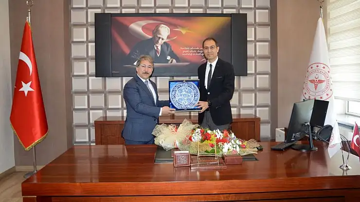 Kayseri Sağlık Müdürlüğünde devir teslim