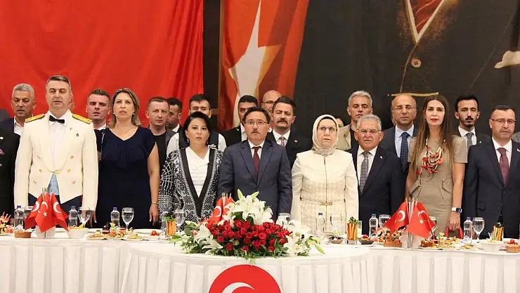 Kayseri'de 30 Ağustos Zafer Bayramı Resepsiyonu yapıldı