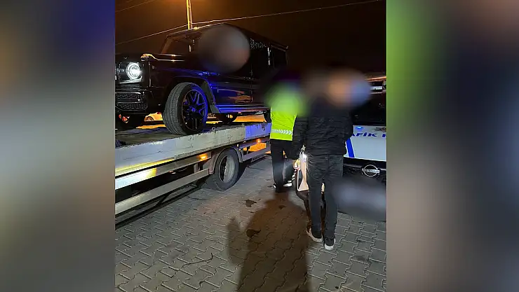 Kayseri'de Megafon Kullanan Sürücüye Cezai İşlem