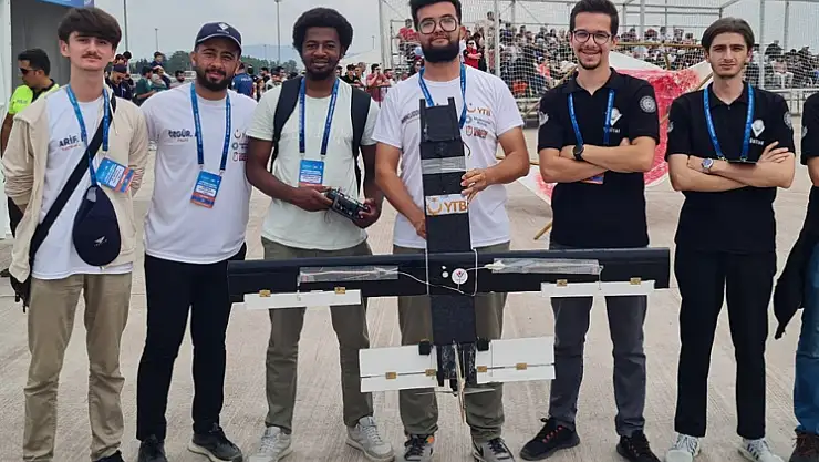 Kayseri'de okuyan yabancı uyruklu öğrencilerin TEKNOFEST başarısı