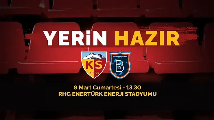 Kayserispor – Başakşehir maçı kadın taraftarlara ücretsiz