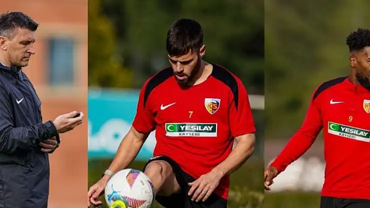 Kayserispor'da Rizespor hazırlıkları devam ediyor