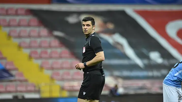 Kayserispor Gaziantep FK maçını Ümit Öztürk yönetecek