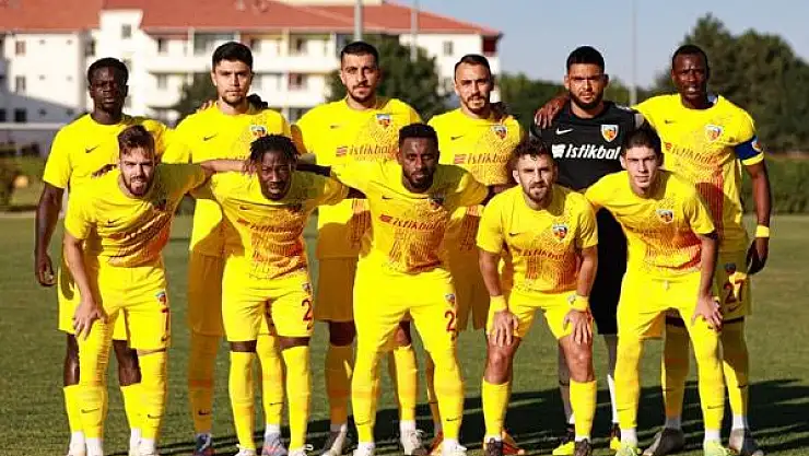Kayserispor ikinci hazırlık maçını da kazandı