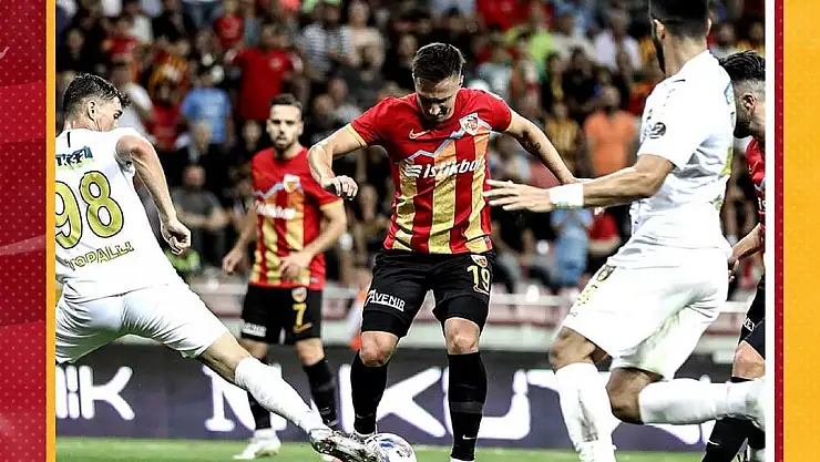 Kayserispor ilk galibiyetini aldı