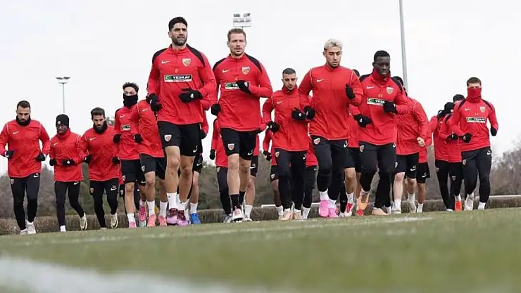 Kayserispor, Samsunspor maçı için hazırlıklara başlıyor