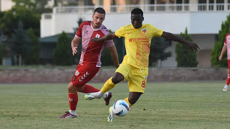 Kayserispor sezon öncesi ilk provasında Samsunspor'a mağlup oldu