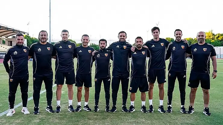 Kayserispor teknik heyeti göreve hazır
