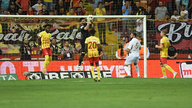 Kayserispor'da Bilal Bayazit'in çabası yetmedi