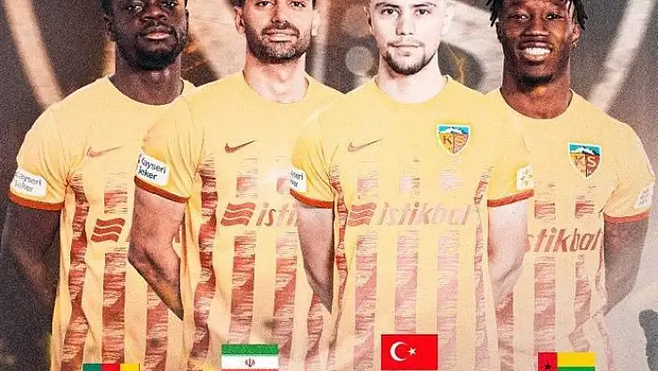 Kayserisporlu 4 futbolcuya milli davet