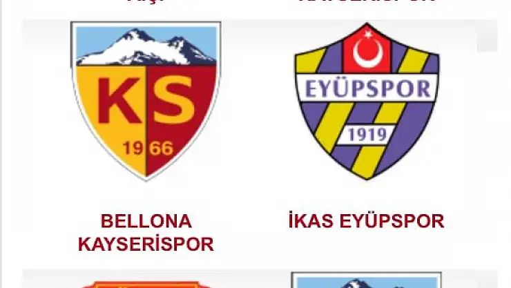 Kayserispor'un oynayacağı 3 maçın tarihi belli oldu
