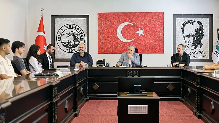 Kazandılar, Başkan Yalçın'a teşekküre geldiler