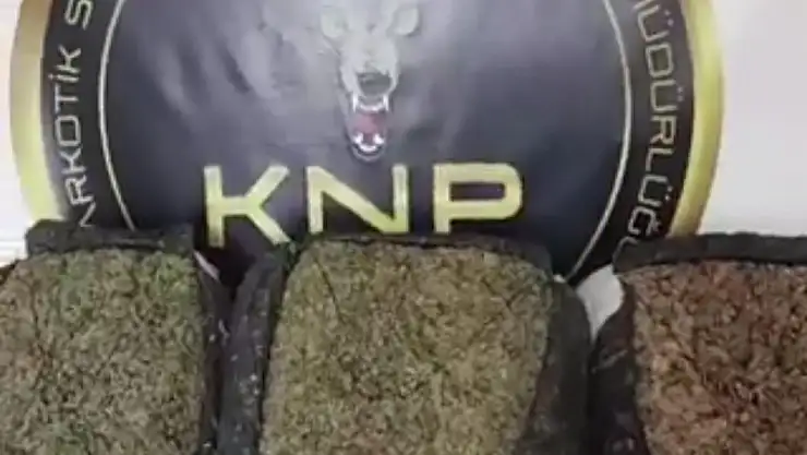 Kente uyuşturucu madde sokmak isteyen 2 şüpheli yakalandı